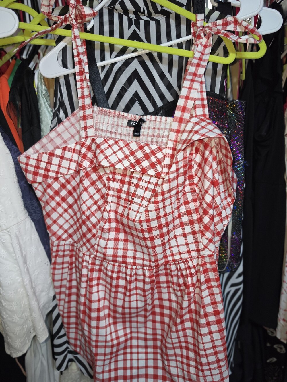 Nwot Torrid 1x Poplin Peplum Tie Strap Top